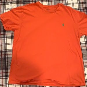 Polo t shirt orange